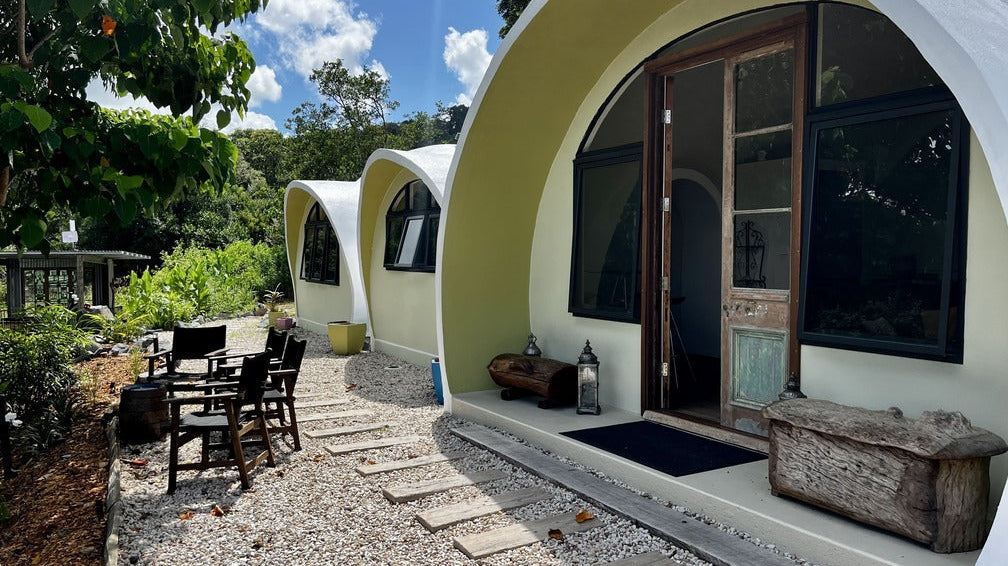 An Award-Winning Aircrete Dome