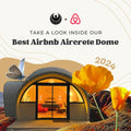 Inside our Best Airbnb Aircrete Dome